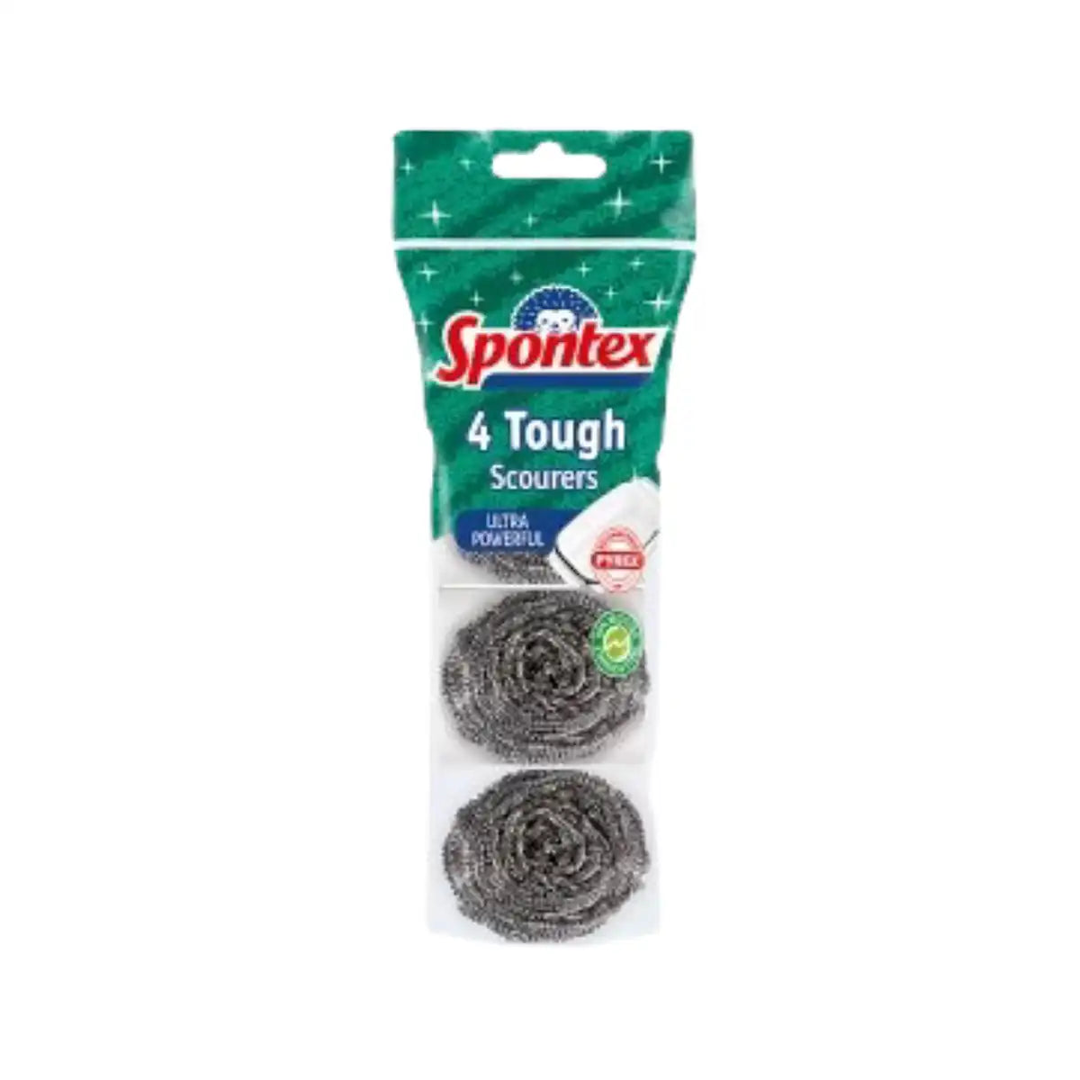 Spontex Tough Scourers 4pcs