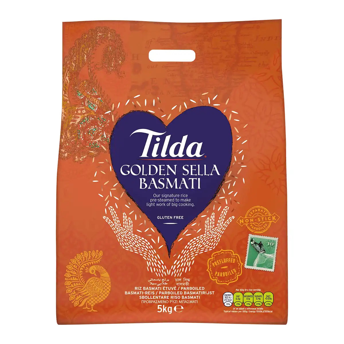 Tilda Golden Sella Basmati Rice 5kg