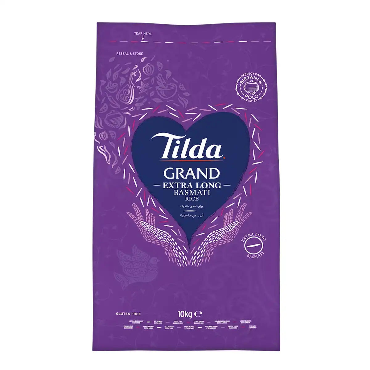 Tilda Grand Extra Long Basmati Rice 10kg