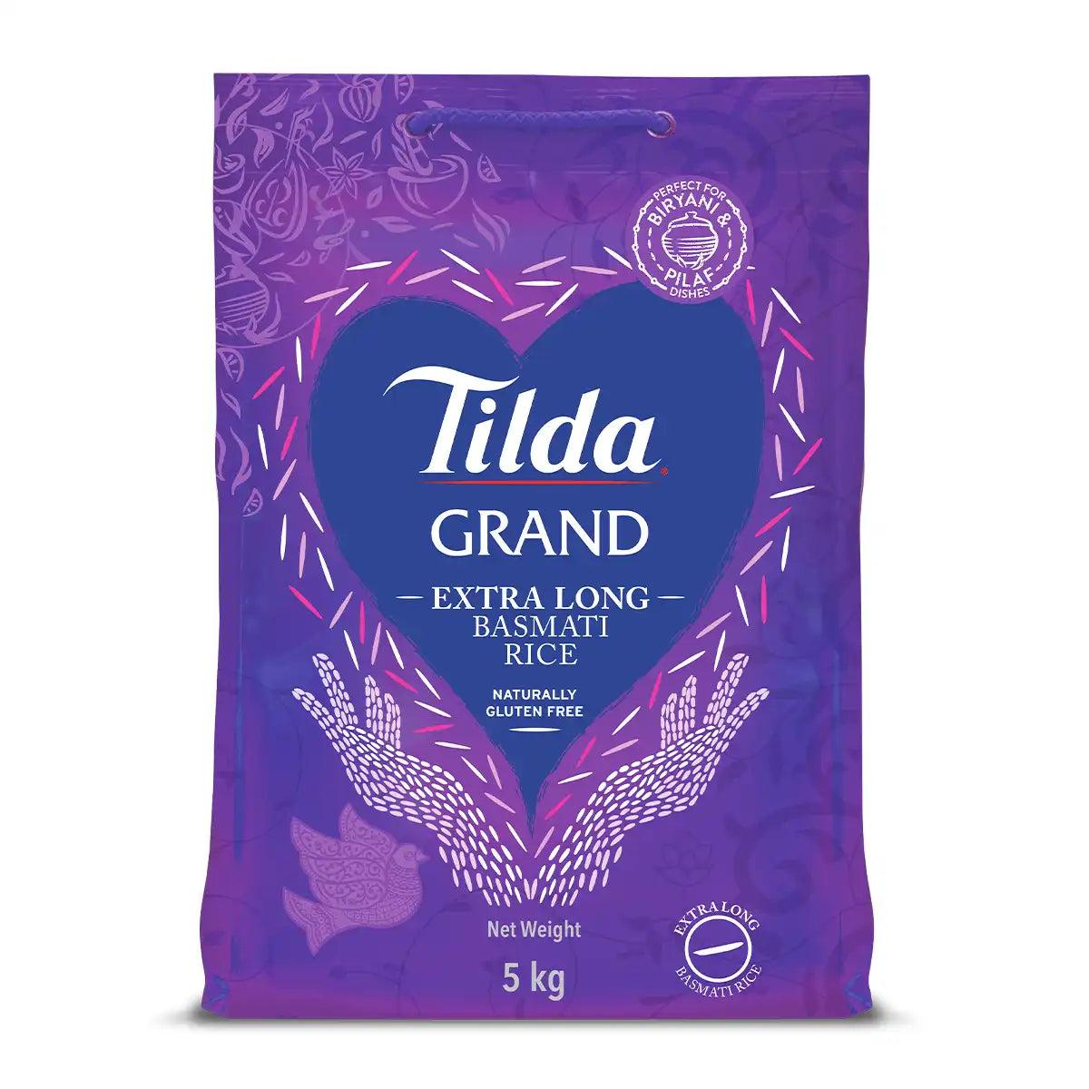 Tilda Grand Extra Long Basmati Rice 5kg