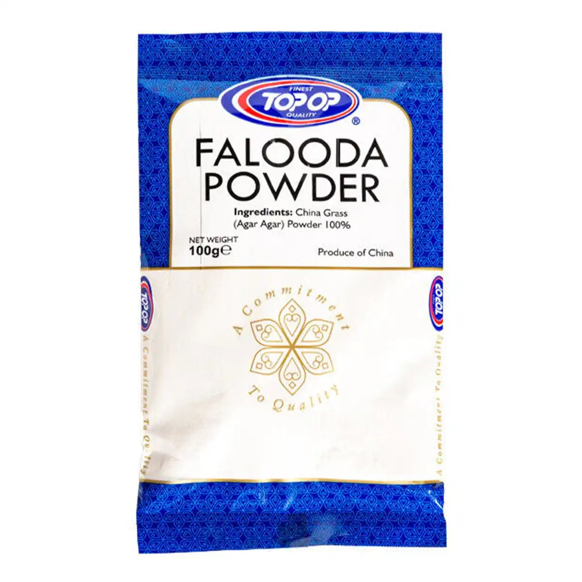 Top-Op Falooda Powder(ChinaGrass) 100g