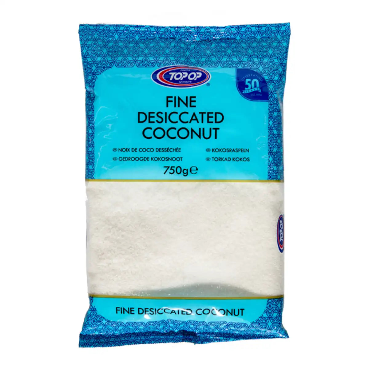 Top-Op Fine Desiccated Coconut 750g