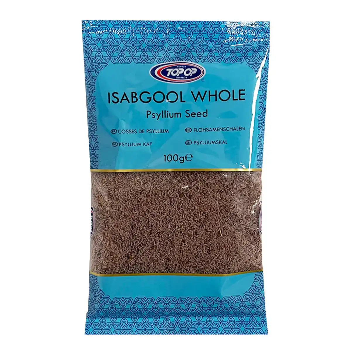 Top-Op Isabgool Whole Psyllium Seeds 100g