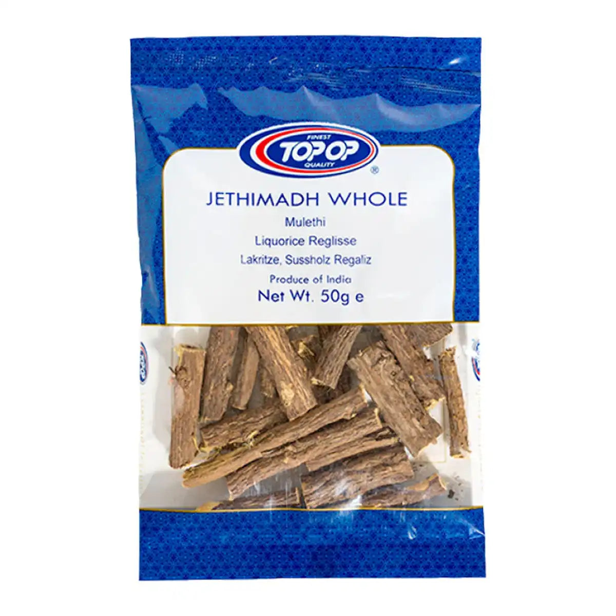 Top-Op Jethimadh Whole (Liquorice- Mulethi) 50g