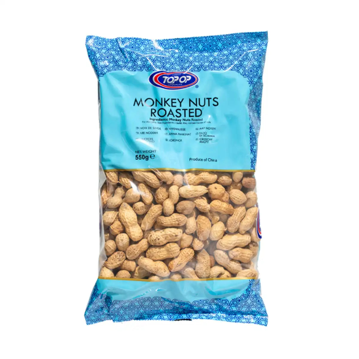 Top-Op Monkey Nuts Roasted 550g
