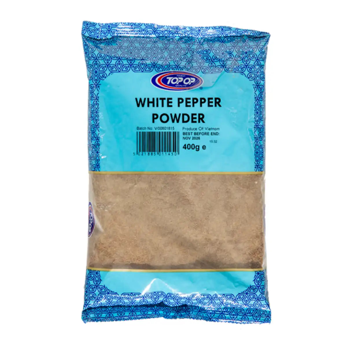 Top-Op White Pepper Powder 400g