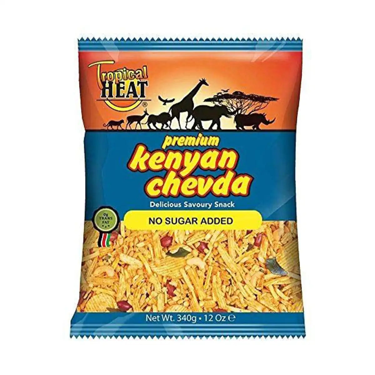 Tropical Heat Kenya Chevda No Sugar 340g