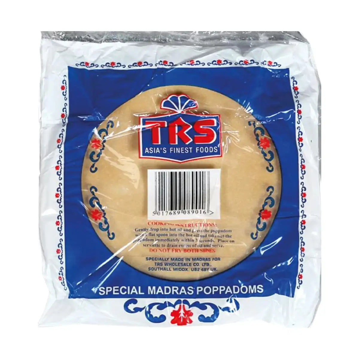 Trs Special Madras Poppadoms 200g