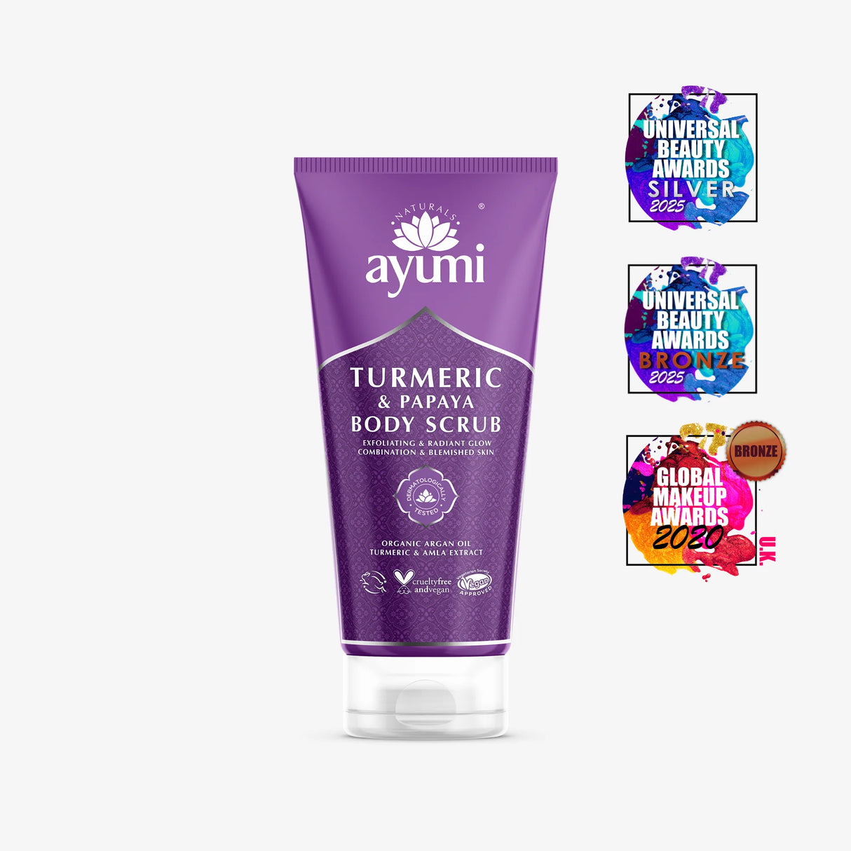 Ayumi Turmeric & Papaya Body Scrub 200ml