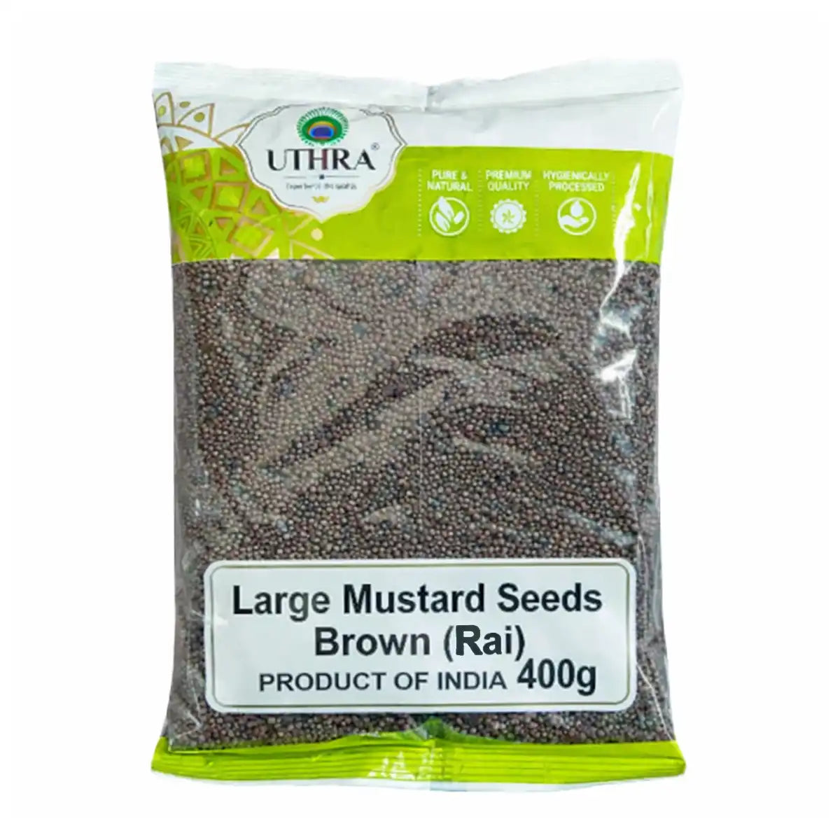 Uthra Mustard Seeds Large Brown (Rai) 400g