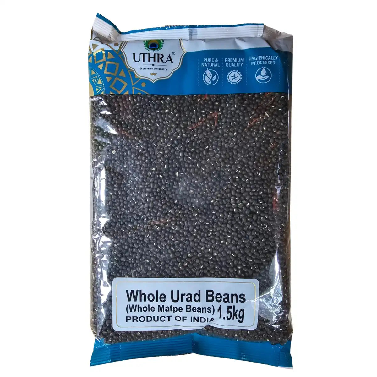 Uthra Whole Urad Beans 1.5Kg