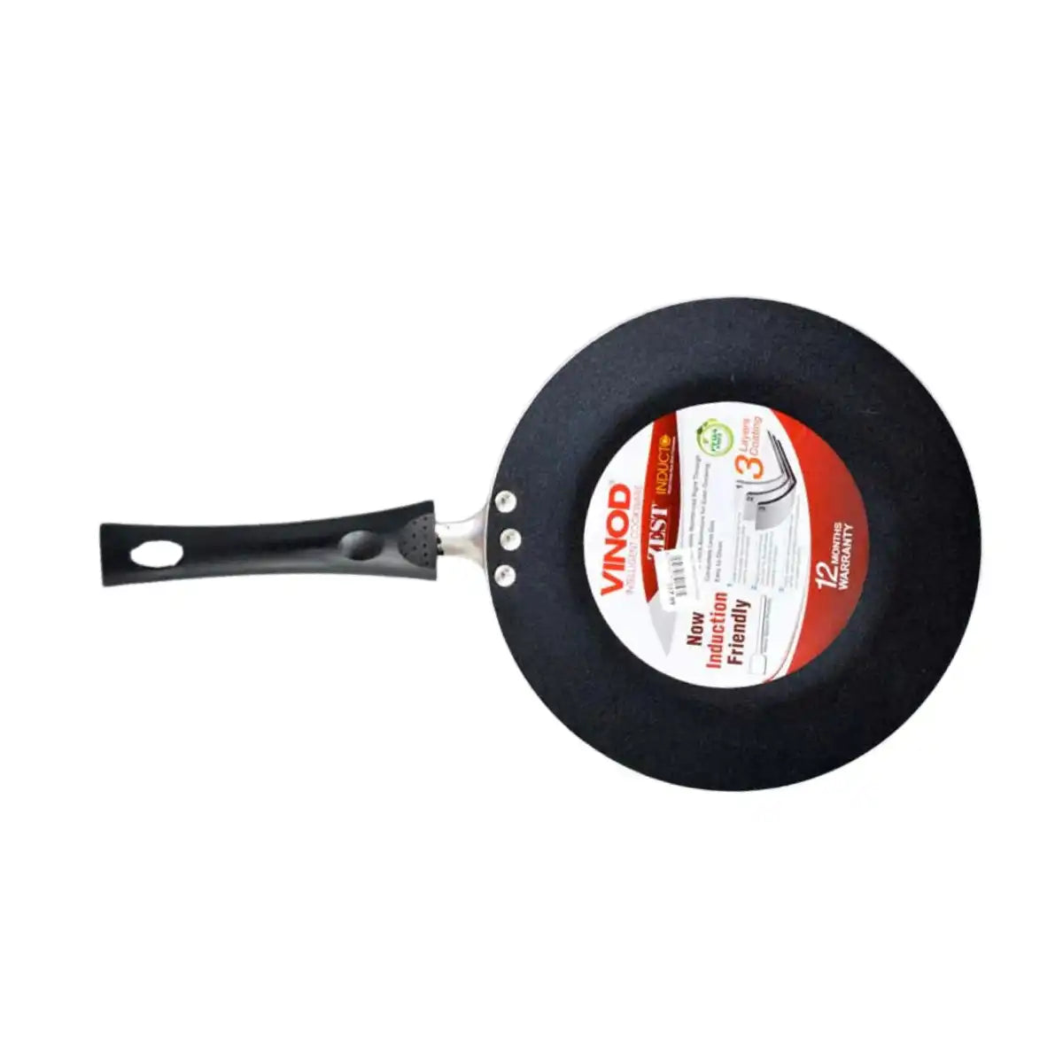 Viond Gas & Induction Concave tawa 250mm 4.0mm