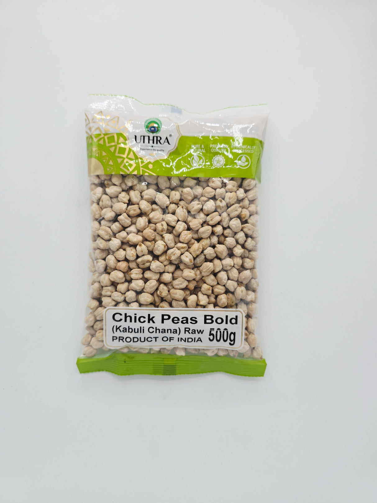 Uthra Chick Peas Bold Kabuli Chana 500g