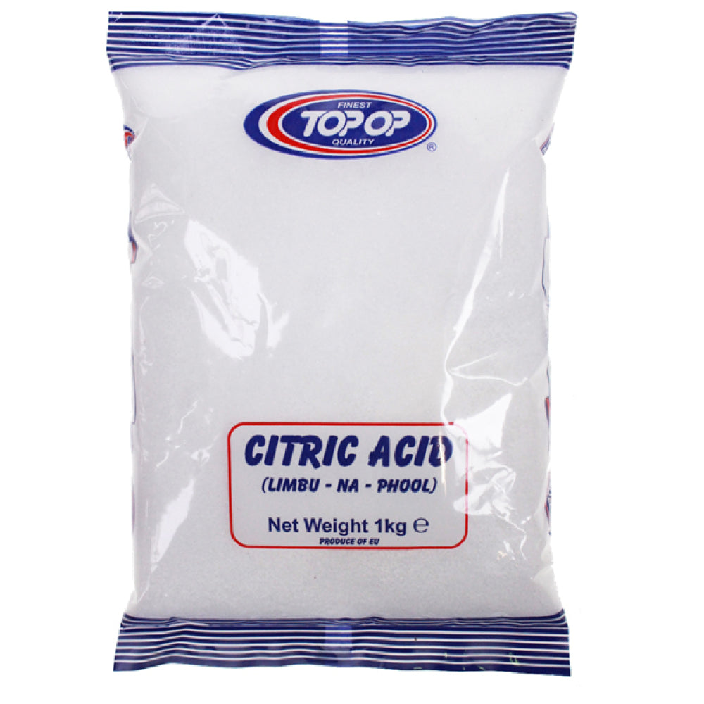 Top-Op Citric Acid(Limbu-Na-Phool)1kg