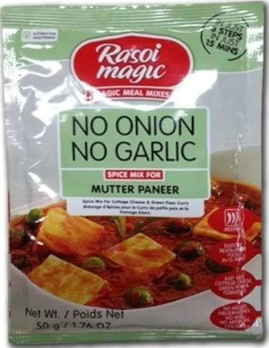 Rasoi Magic No Onion No Garlic Mutter Paneer Mix 45g