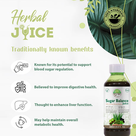 Aryan Sugar Balance Juice 1 Ltr