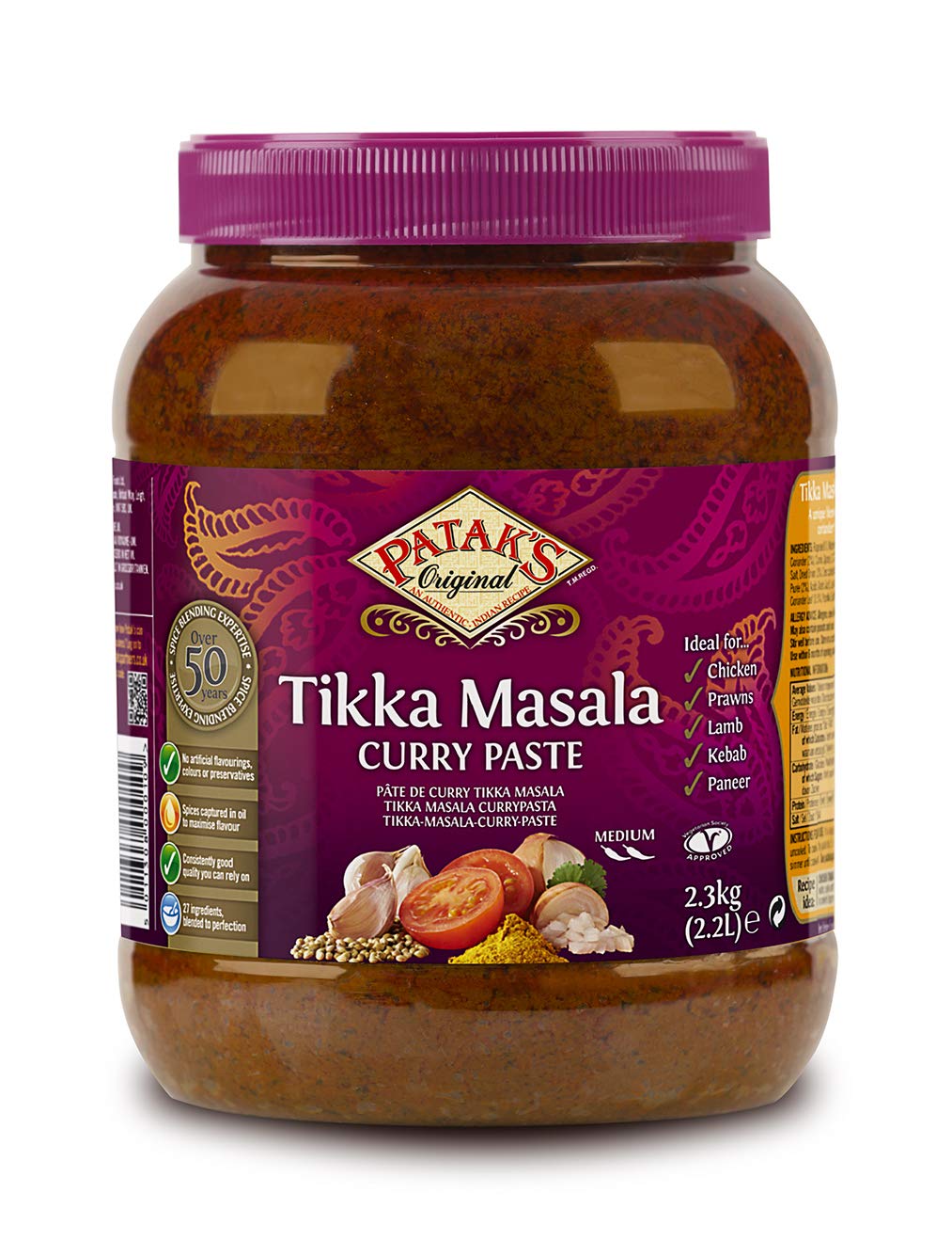 Pataks Tikka Masala Curry Paste 2.4 kg