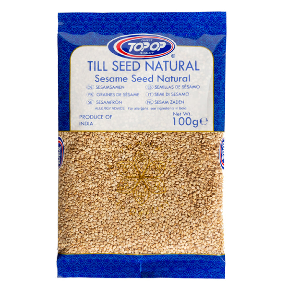 Top-Op Till Seeds Natural(Sesame seeds) 100g