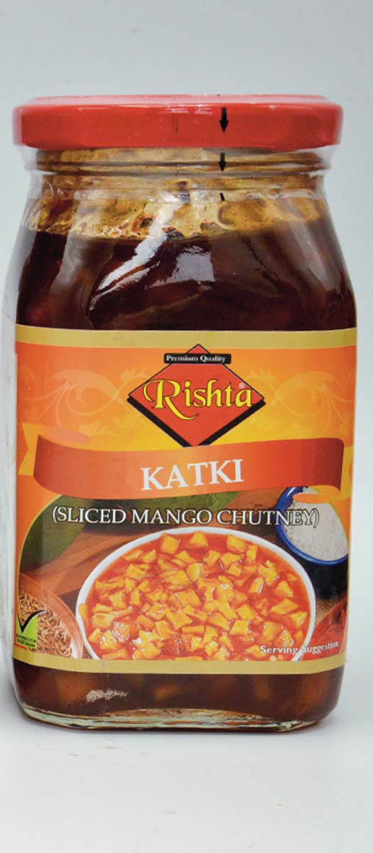 Rishta Katki (Sliced Mango Chutney) Katki Keri 450g