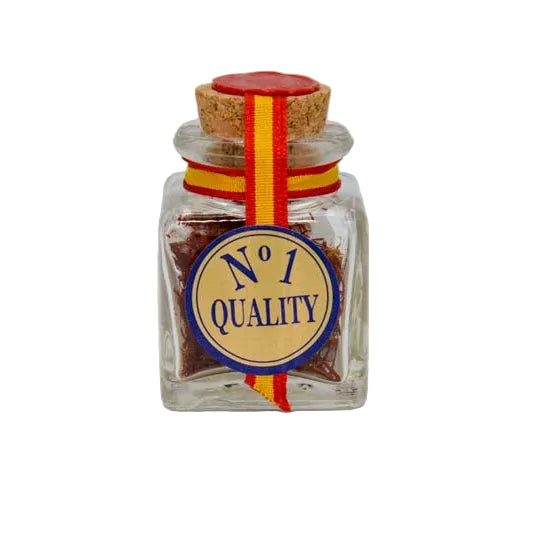 Nipra No1 Quality Pure Spanish Saffron 2g Glass Bottle
