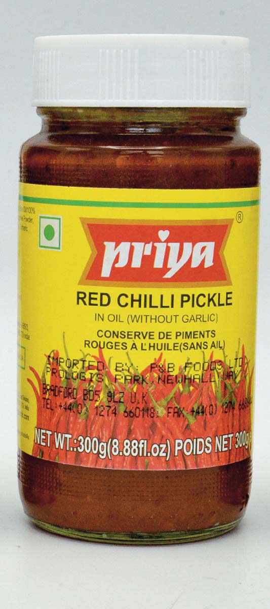 Priya Red Chilli Pickle 300gms