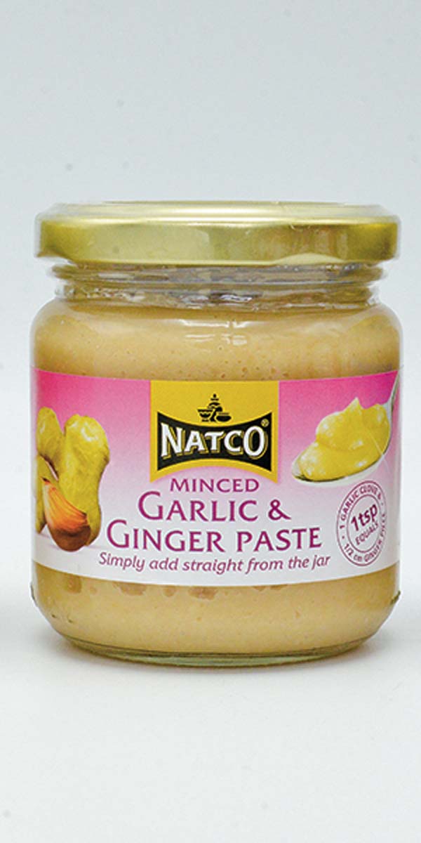 Natco Minced Ginger and Garlic Paste 190g