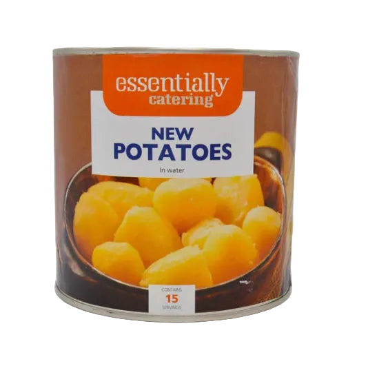 Essentially New Potatoes In Water 2.5kg Tin