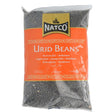 Package of Natco Urad Beans weighing 2kg, with branding and product information visible on the label.