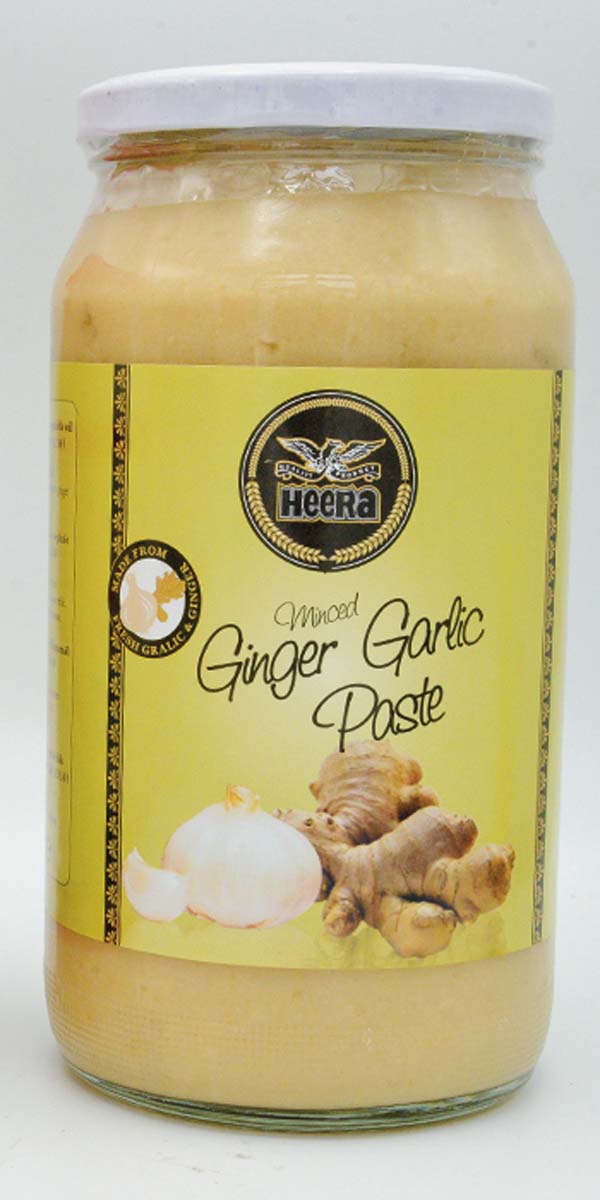Heera Ginger Garlic Paste 1kg Bottle