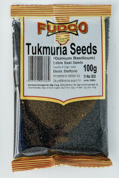 Fudco Tukmuria Seeds(Ocimum Basilicum) 100gms