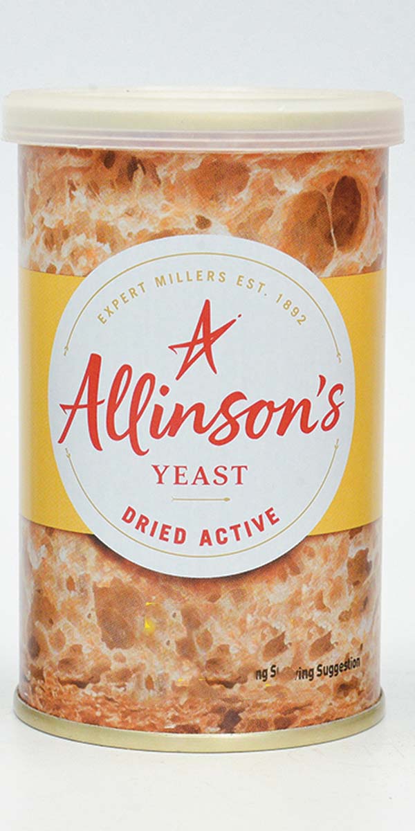 Allinsons Yeast 125gms Tin