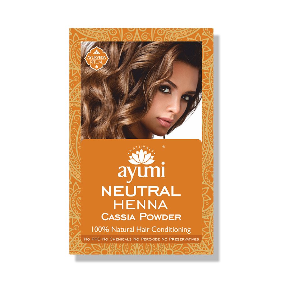 Ayumi Neutral Henna Powder with cassia Powder 100g For Hair Conditioning