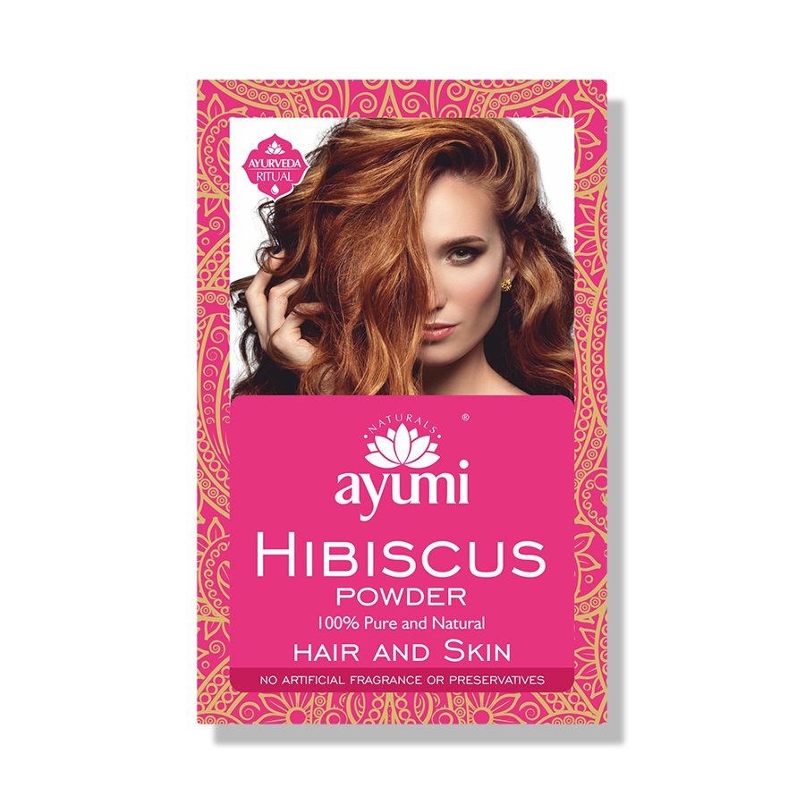 Ayumi Hibiscus Powder 100g For Hair And Skin