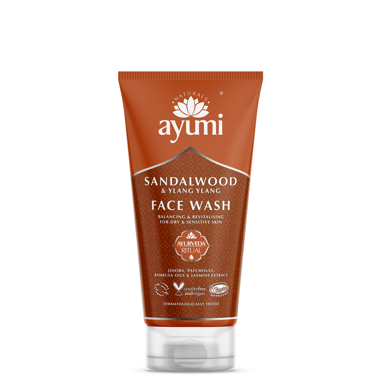 AYUMI SANDALWOOD & YLANG YLANG FACE WASH 150ML