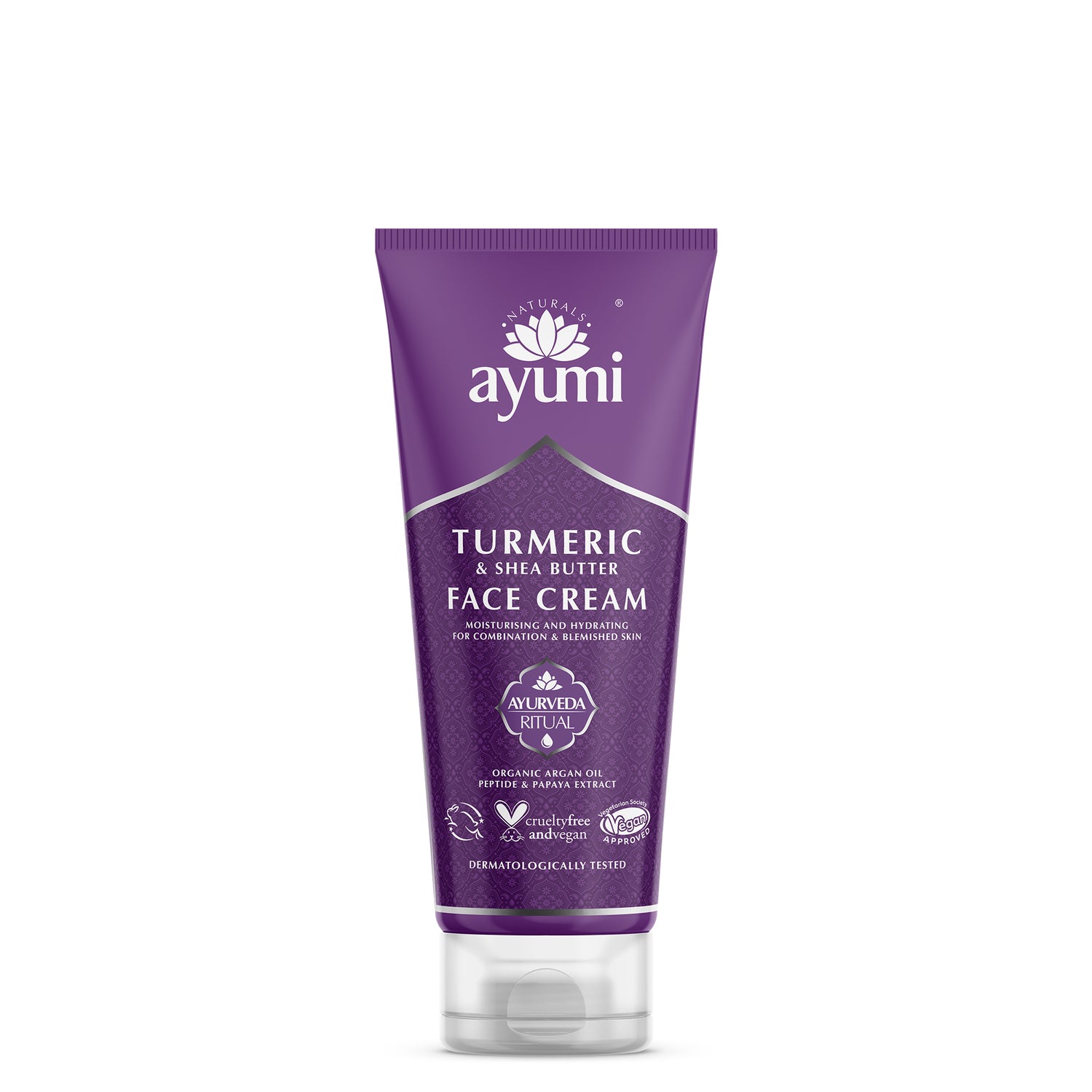 AYUMI TURMERIC & SHEA BUTTER FACE CREAM 100ML