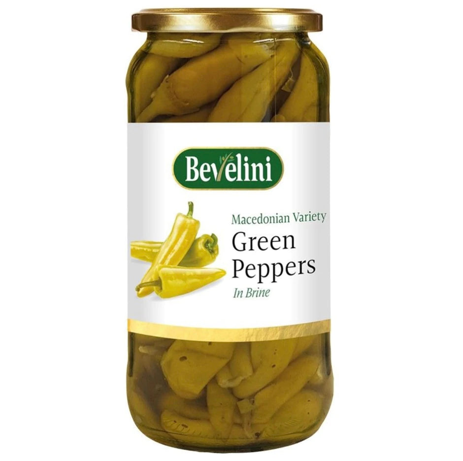 Bevelini Green Peppers 400gms