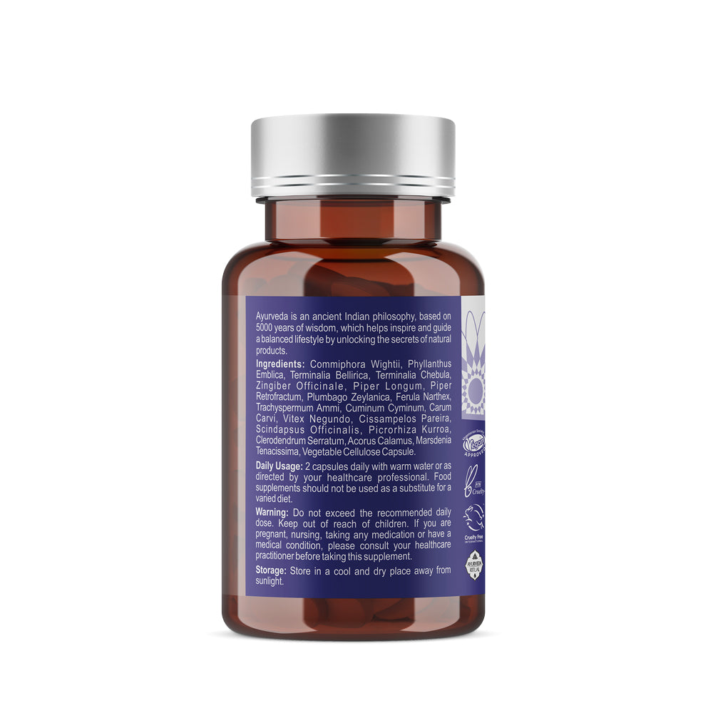Ayumi Maha Yograj Guggul 60 Vegan Capsules 250mg