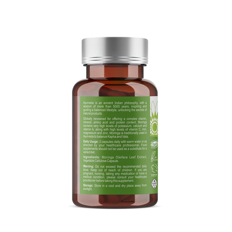 Ayumi Moringa 60 Vegan Capsules 350mg