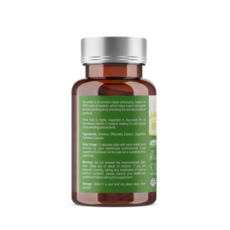Hesh Amla 60 Vegan Capsules 260mg