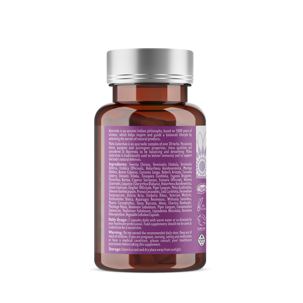 Ayumi Maha Sudarshan 60 Vegan Capsules 250mg