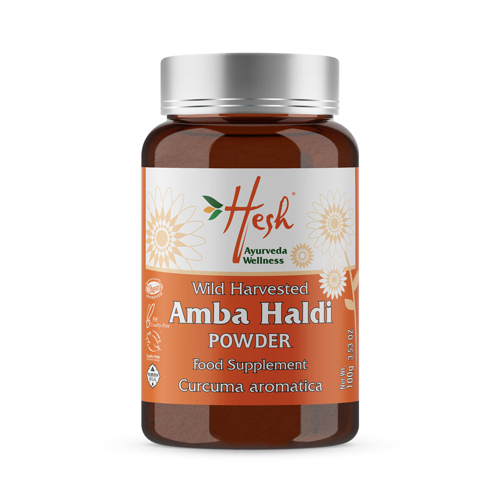 Ayumi Wild Harvested Amba Haldi Powder (Curcuma aromatica) 100g