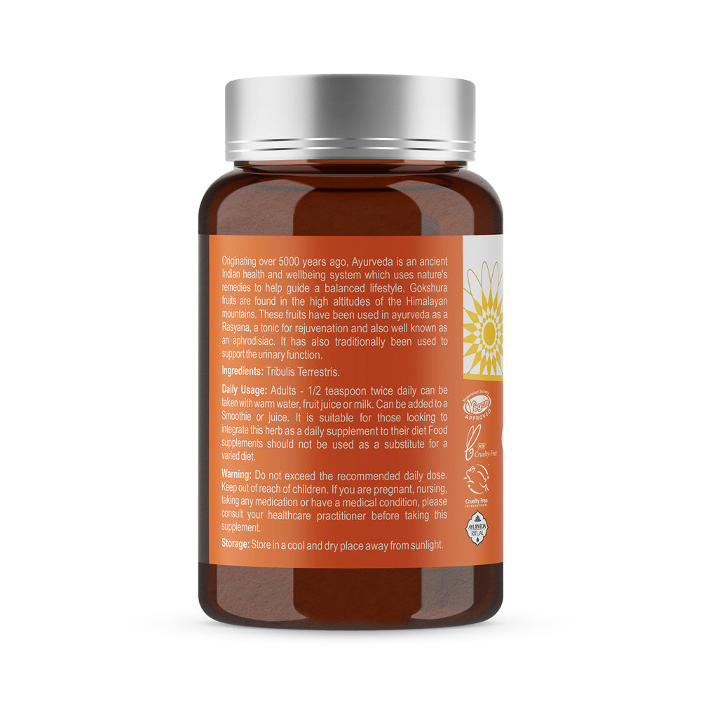 Hesh Wild Harvested Gokshura Powder (Gokhru) 100g