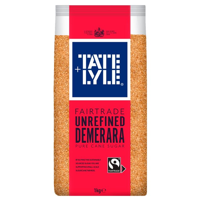 Tate+Lyle Fair Trade Unrefined Demerara Pure cane sugar 1kg