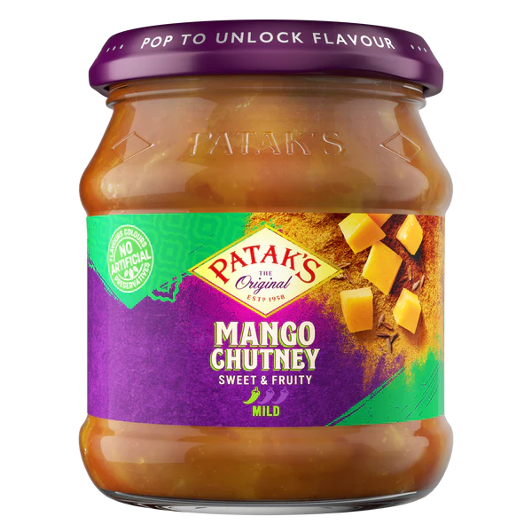Pataks Mango Chutney Mild 340g