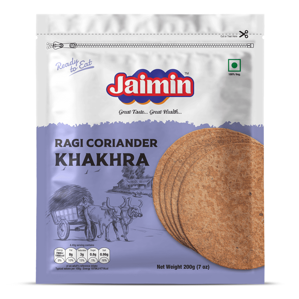 Jaimin Ragi Coriander Khakhra 200g